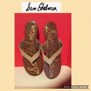 Sam Edelman Tanya size 10 sandals tan/beige